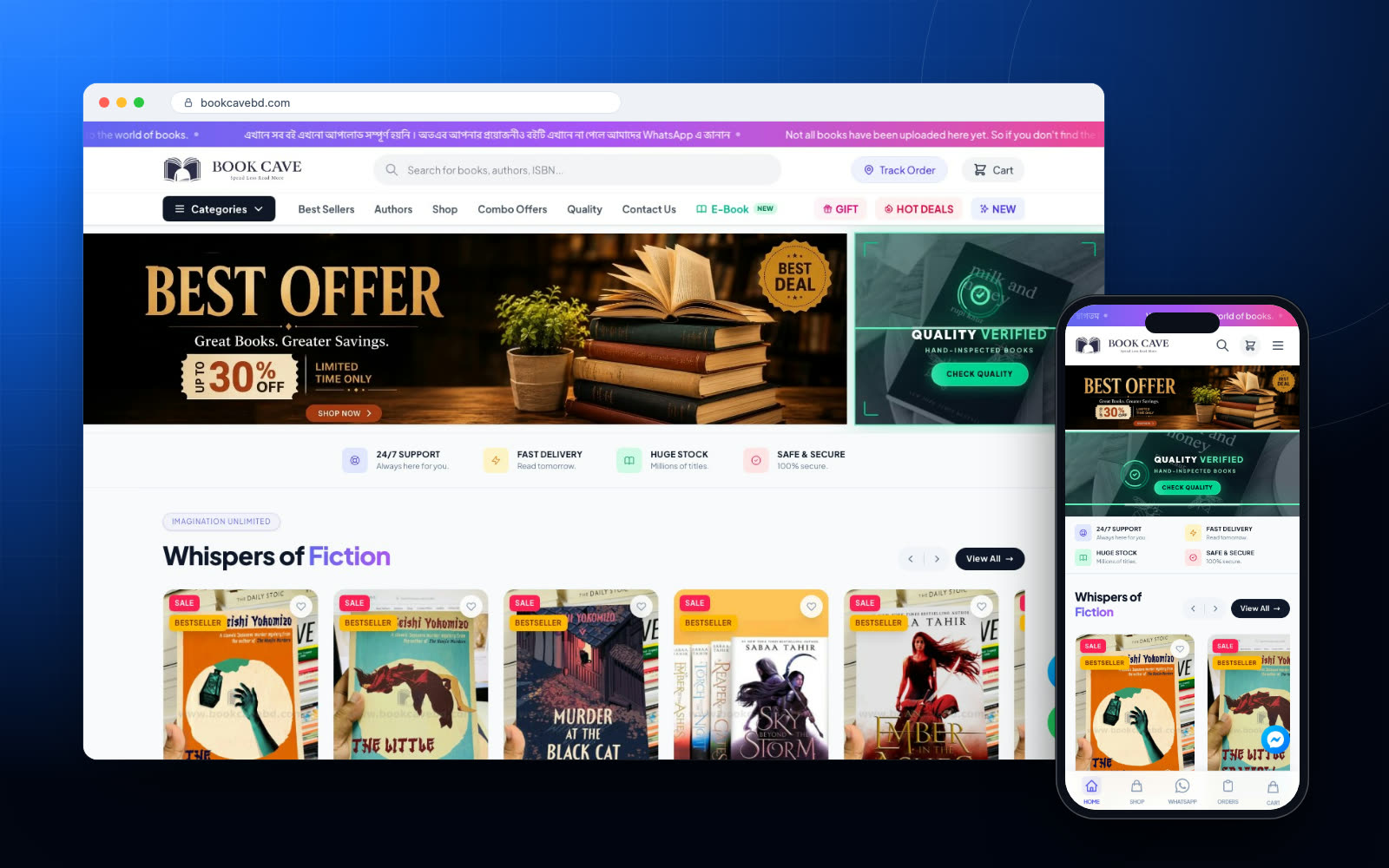 Online Bookstore for Readers Across Bangladesh